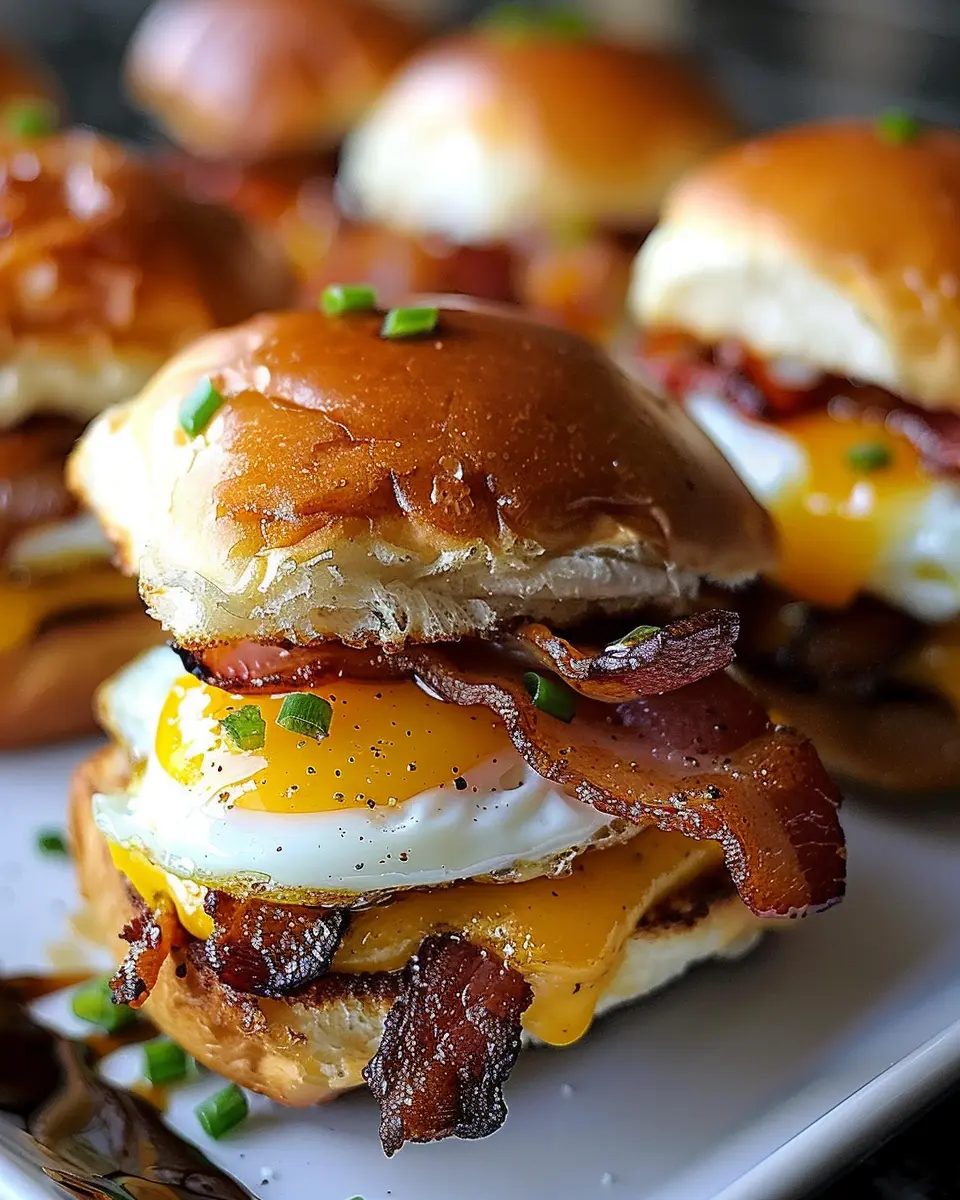 Crack Breakfast Sliders Turkey Bacon Egg: Easy &amp; Delicious Twist