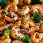High-Protein Honey Garlic Shrimp