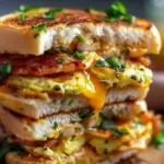 Spicy Chipotle Egg Breakfast Sandwiches Recipe
