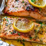 Sheet Pan Lemon Garlic Butter Salmon