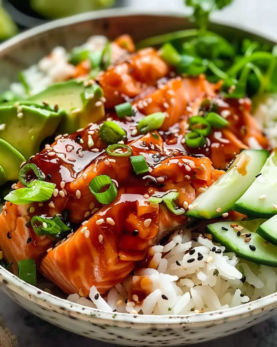 Honey Sriracha Salmon Bowls: Easy, Flavorful Weeknight Dinner