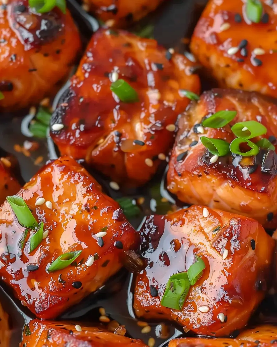 Honey Garlic Salmon Bites: Easy, Flavor-Packed Delight at Home
