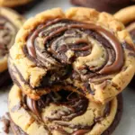 Peanut Butter Brownie Swirl Cookies