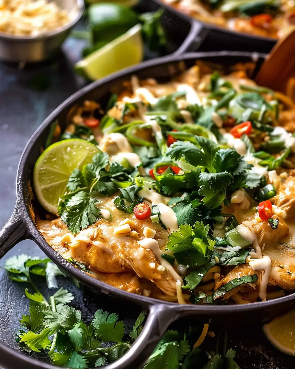 Thai Peanut Chicken Noodle Bowls: Easy Weeknight Delight for All