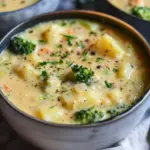 Broccoli Potato Cheese Soup Recipe