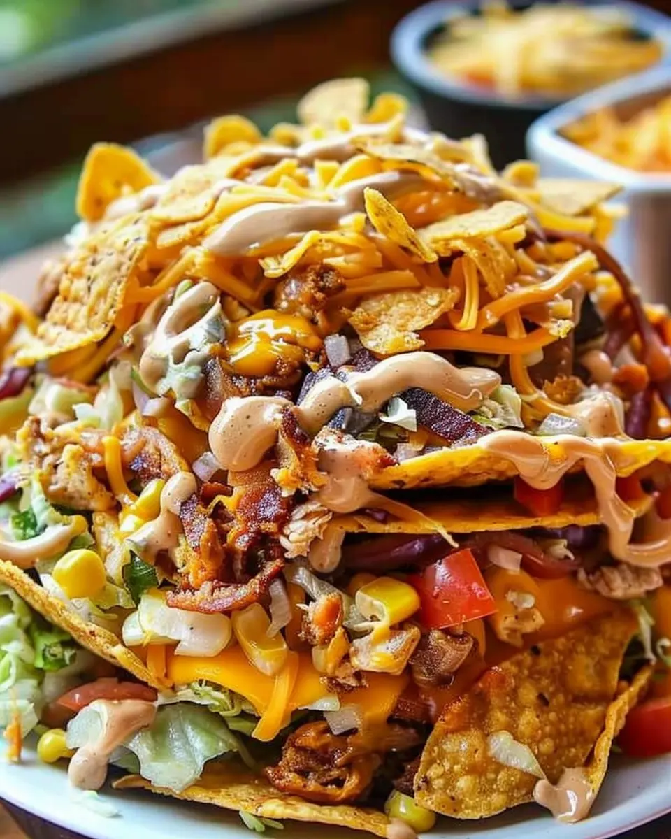 Frito Cowboy Cabbage: Easy Turkey Bacon and Chicken Ham Delight