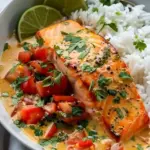 One-Pan Coconut Curry Salmon