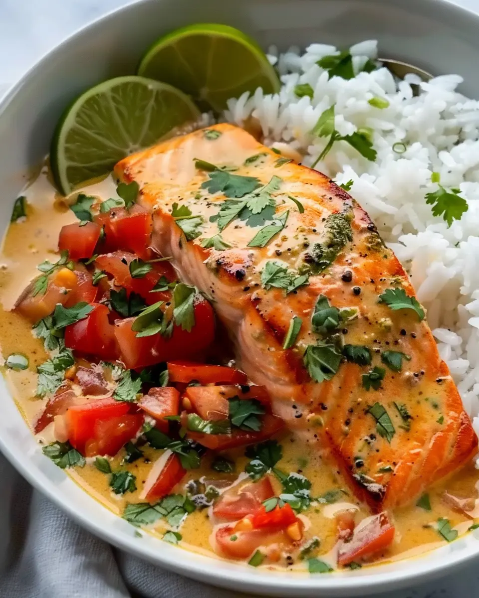 One-Pan Coconut Curry Salmon: Easy, Flavorful, and Healthy Dinner