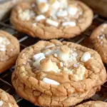 Marshmallow Crispy Cookies