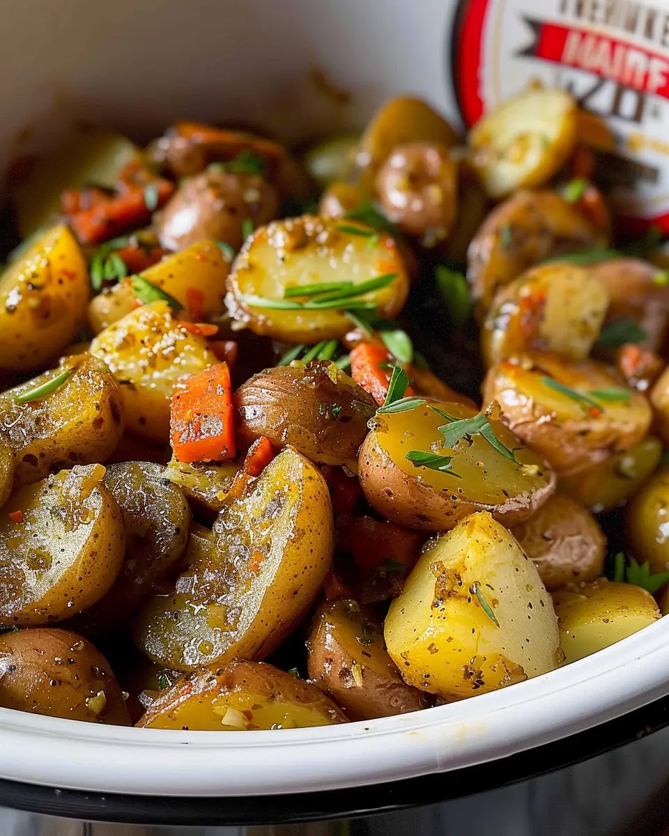 Crockpot Swamp Potatoes: Easy Comfort Food with Turkey Bacon and Chicken Ham