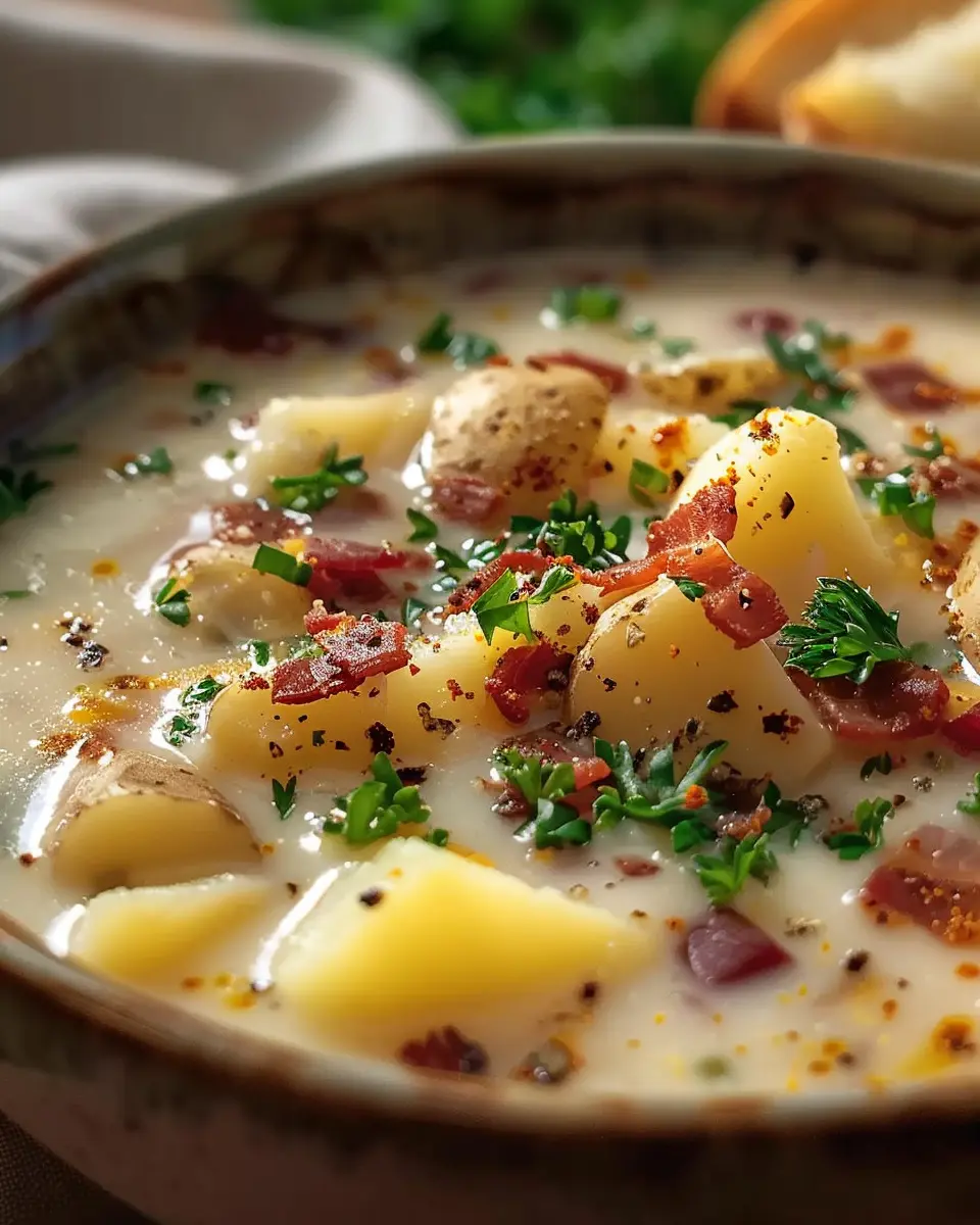 Pioneer Woman Potato Soup: Comforting, Creamy, and Turkey Bacon Twist