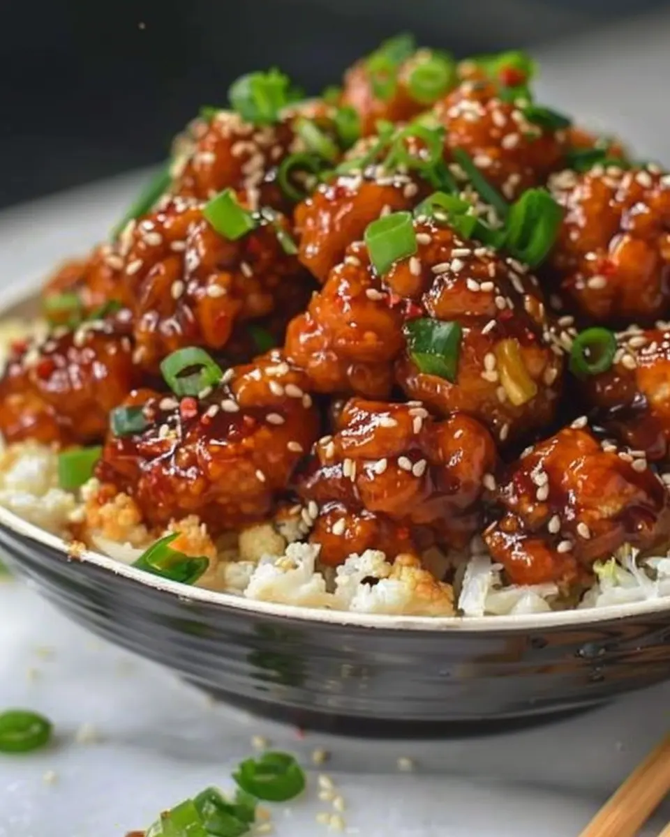 General Tso’s Cauliflower Bowls: Easy and Delicious Weeknight Delight