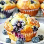Delicious Blueberry Cream Cheese Muffins