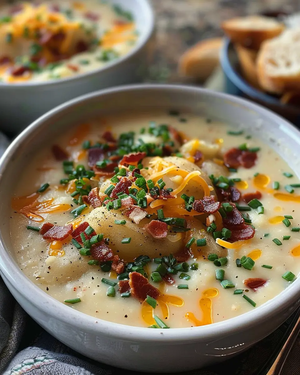 Pioneer Woman Potato Soup Recipe: Creamy Bliss with Turkey Bacon