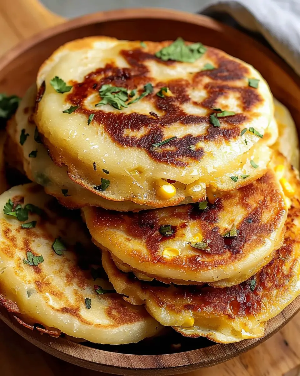 Venezuelan Sweet Corn Cachapas: Easy, Flavorful, and Delicious