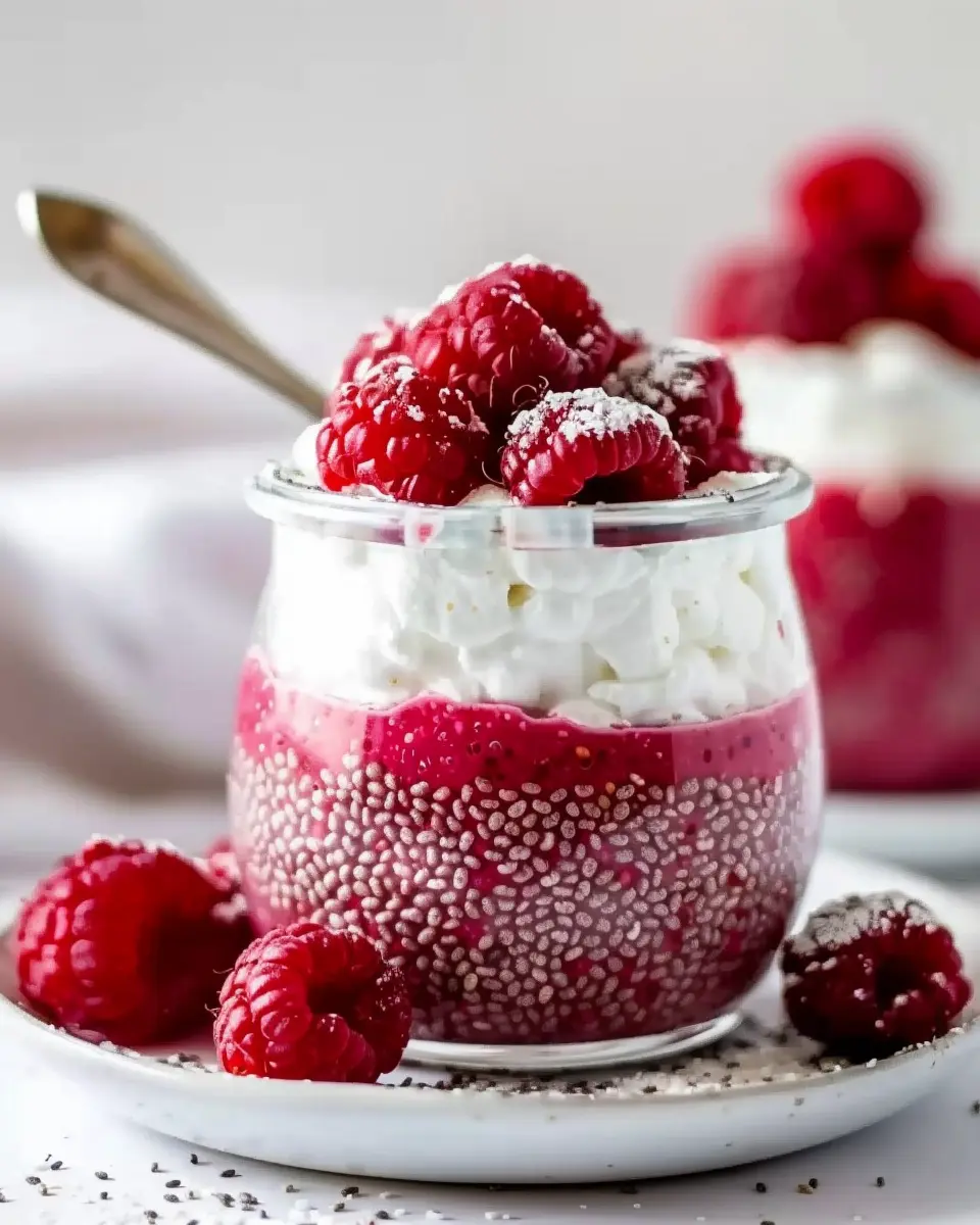 Raspberry Chia Pudding Sweetened: A Delightful Easy Treat