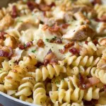 Chicken Bacon Ranch Pasta