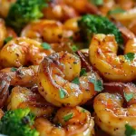 High-Protein Honey Garlic Shrimp