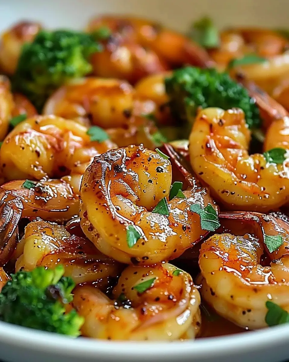 High-Protein Honey Garlic Shrimp with Savory Turkey Bacon Delights