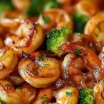 High-Protein Honey Garlic Shrimp
