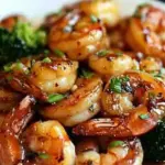 High-Protein Honey Garlic Shrimp