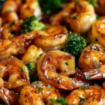 High-Protein Honey Garlic Shrimp