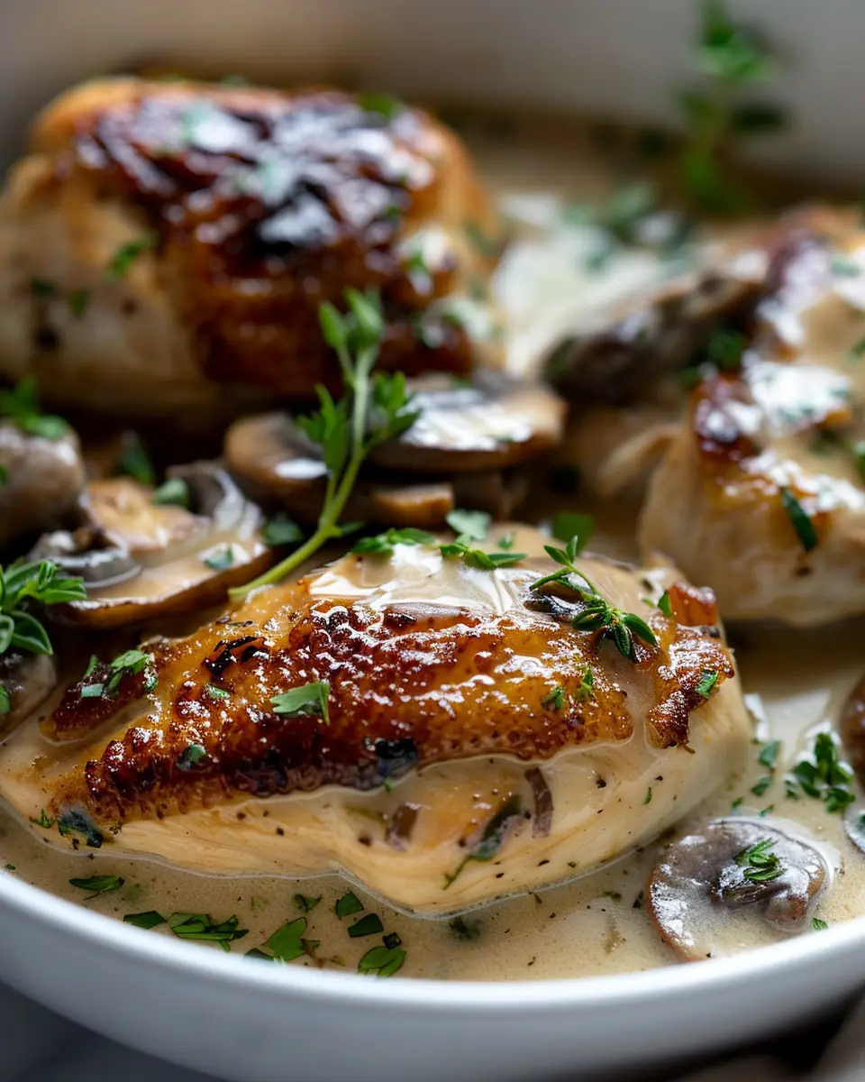Creamy Mushroom Chicken Recipe: Indulgent Comfort for Dinner