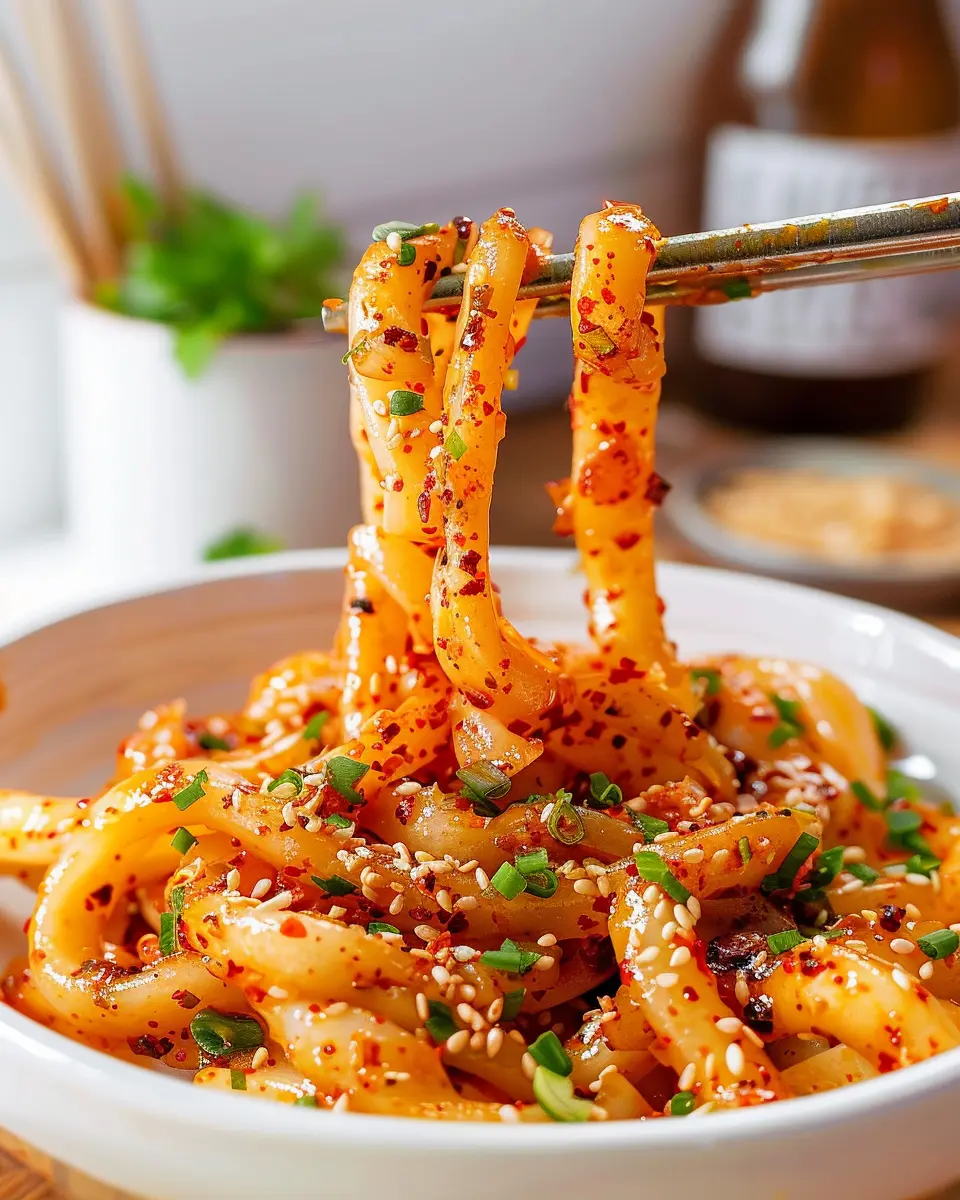 Spicy Potato Noodles: Easy and Flavorful Comfort Food Delight