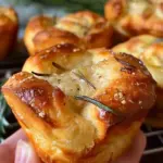 Rosemary Garlic Focaccia Muffins