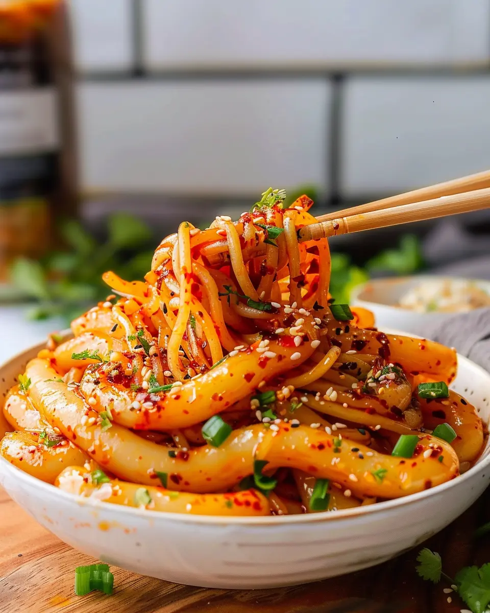 Spicy Potato Noodles with Turkey Bacon: A Flavorful Twist