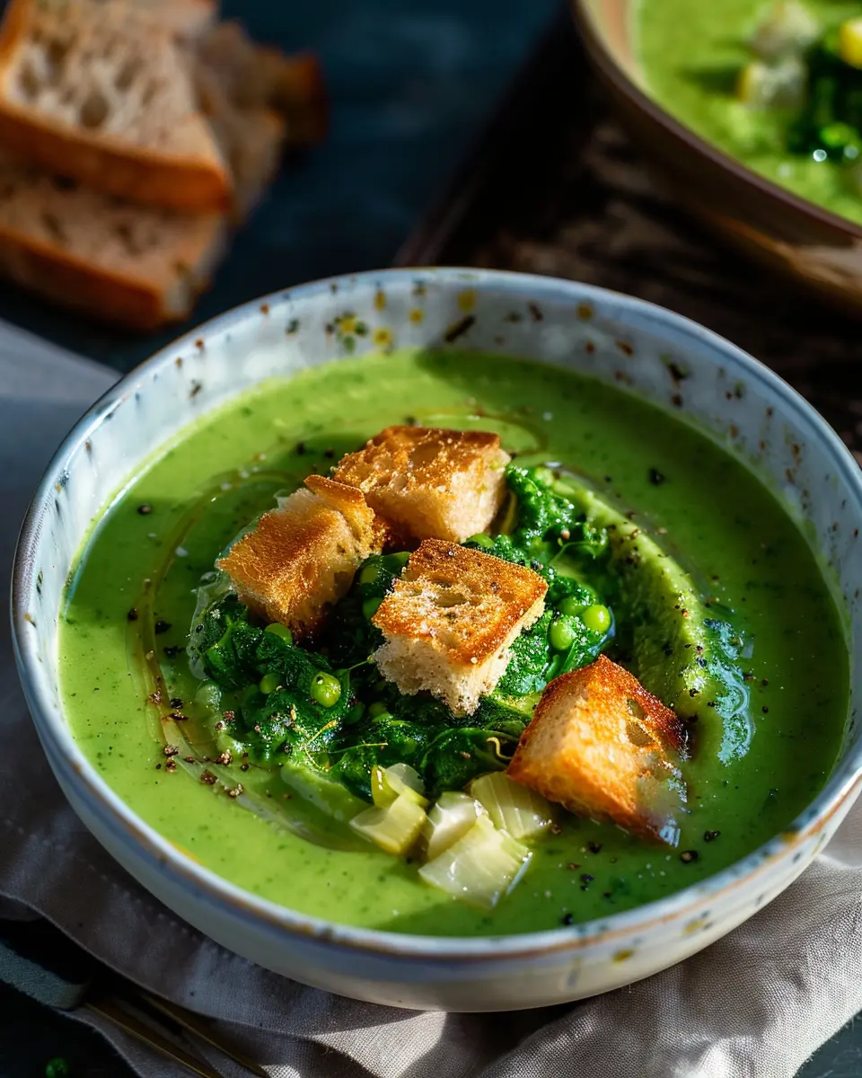Super Green Sheet Pan Soup: Easy and Flavorful Family Delight