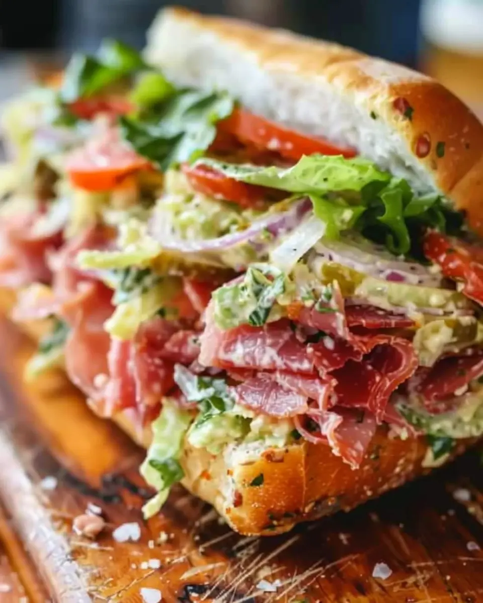 Italian Grinder Salad Sandwich: Easy Twist on a Classic Favorite