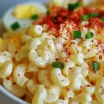 Deviled Egg Macaroni Salad