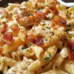 Chicken Bacon Ranch Pasta