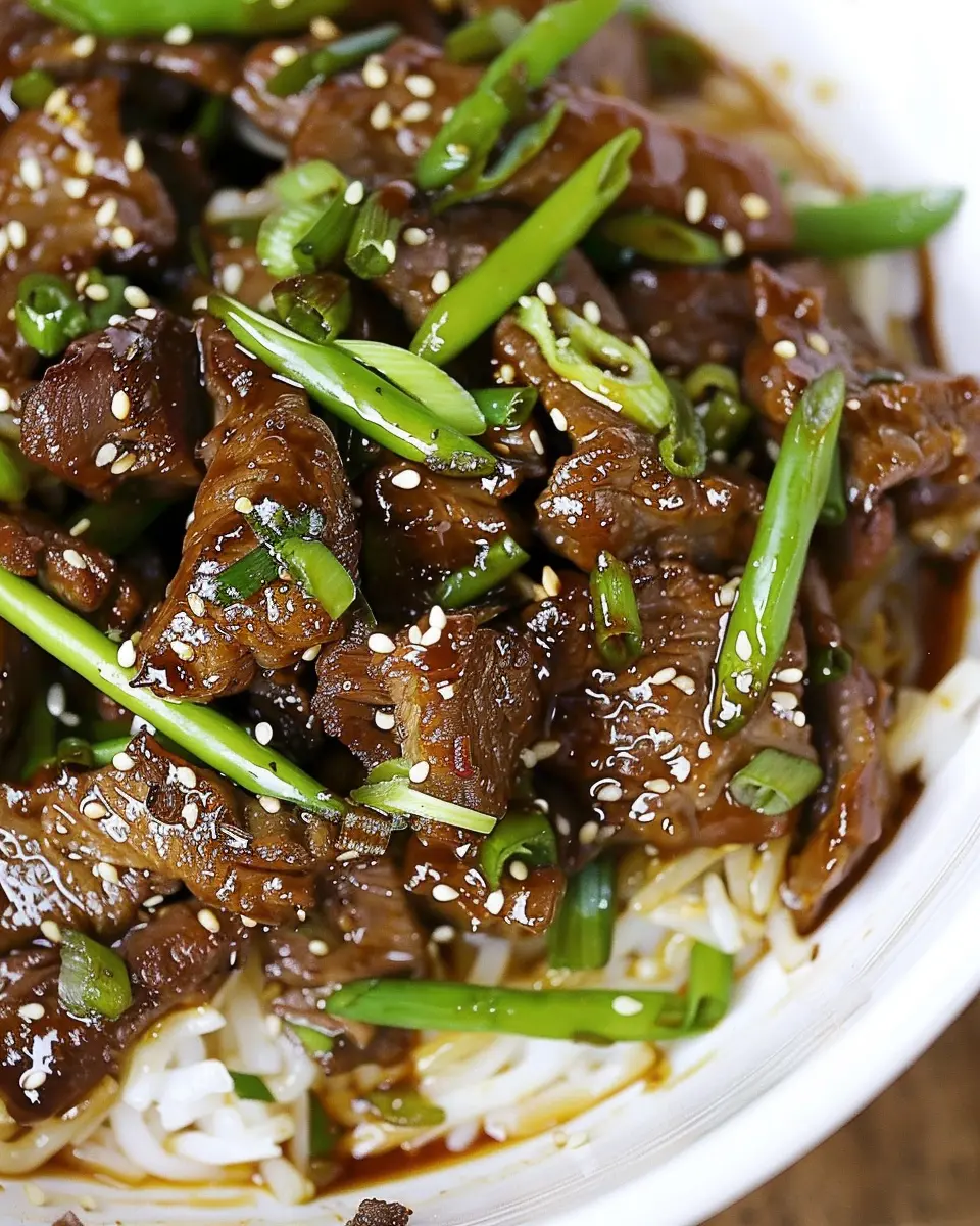 Mongolian Beef: Easy Recipe for a Savory Homemade Delight
