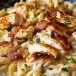Chicken Bacon Ranch Pasta