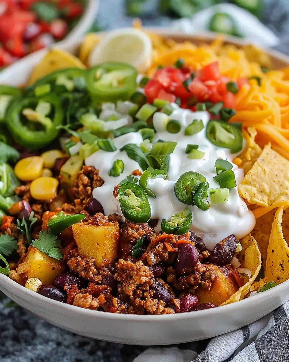 Loaded Potato Taco Bowl: The Indulgent Twist You’ll Love
