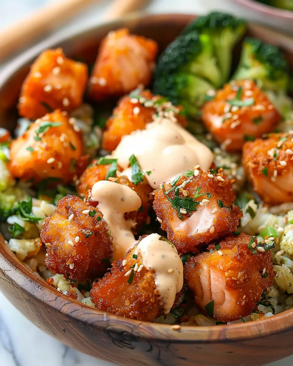 Bang Bang Salmon Bites: Easy, Flavorful Party Appetizer Recipe