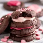 Valentine Ganache Cookies