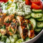 Greek Chicken Bowls