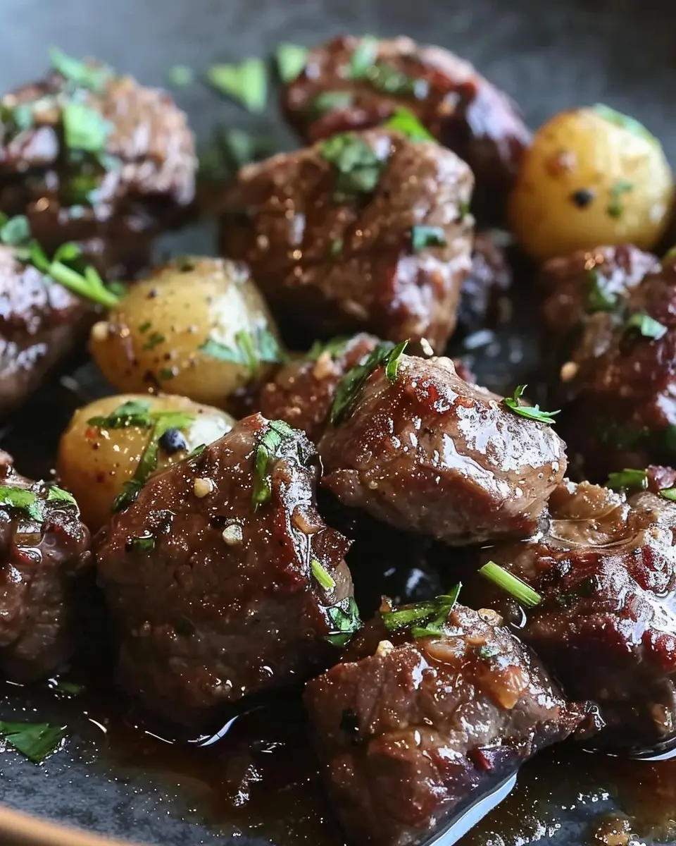Garlic Butter Beef Bites: Easy, Juicy Treats for Everyone