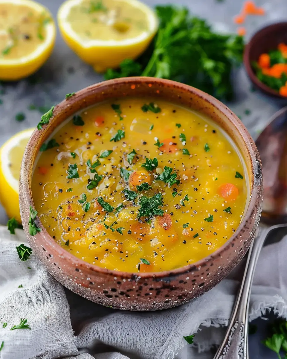 Lemon Lentil Soup: The Best Comfort in a Bowl for Your Home Cooking