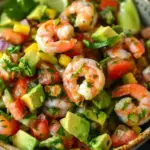 Avocado Salsa Shrimp Salad