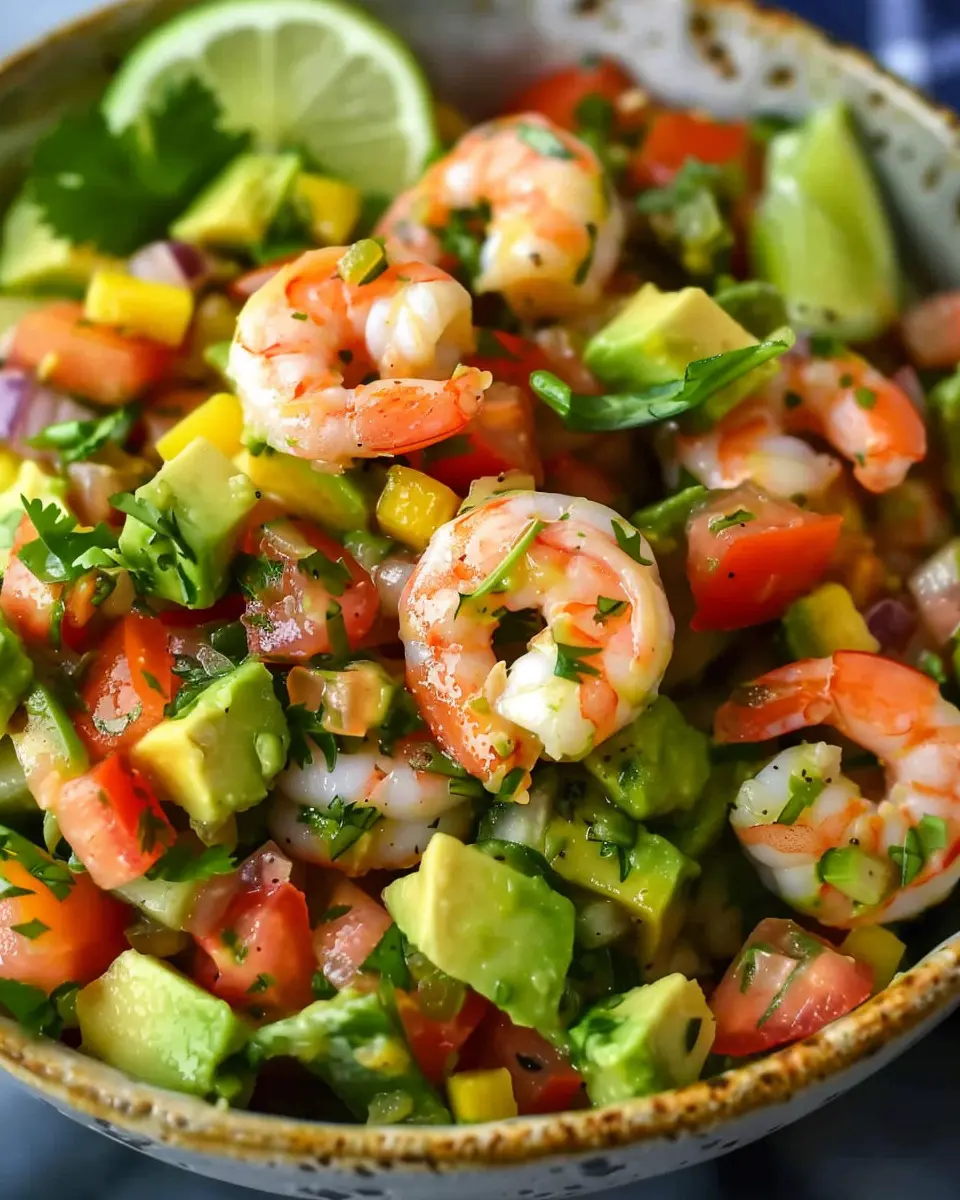 Avocado Salsa Shrimp Salad: A Fresh, Easy Delight for Home Chefs