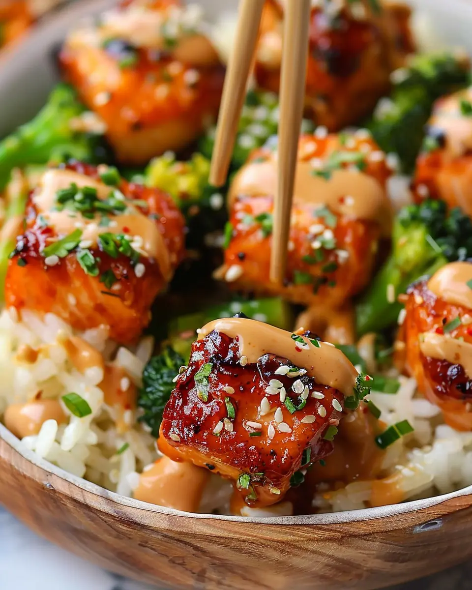 Bang Bang Salmon Bites: Easy, Flavorful Treat for Everyone