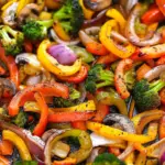 Easy Fajita Vegetables