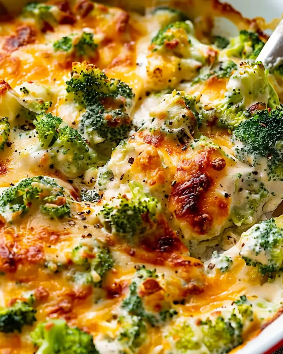 Broccoli Cheese Casserole Recipe: Easy Comfort Food with Turkey Bacon