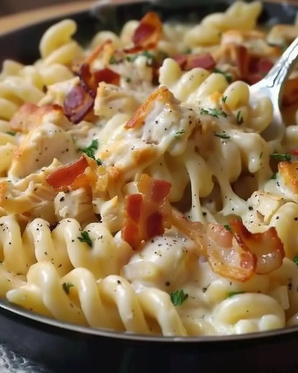 Chicken Bacon Ranch Pasta: A Flavorful Twist with Turkey Bacon