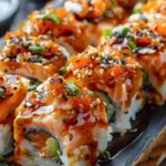 Spicy Salmon Sushi Bake Recipe