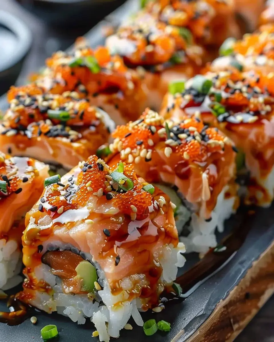 Spicy Salmon Sushi Bake: Easy Comfort Food Delight for Home Chefs